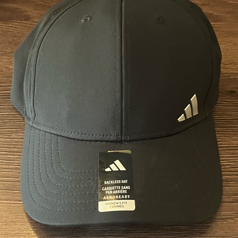 Adidas Aeroready White Sports Hat Elastic Band Back Lightweight OS